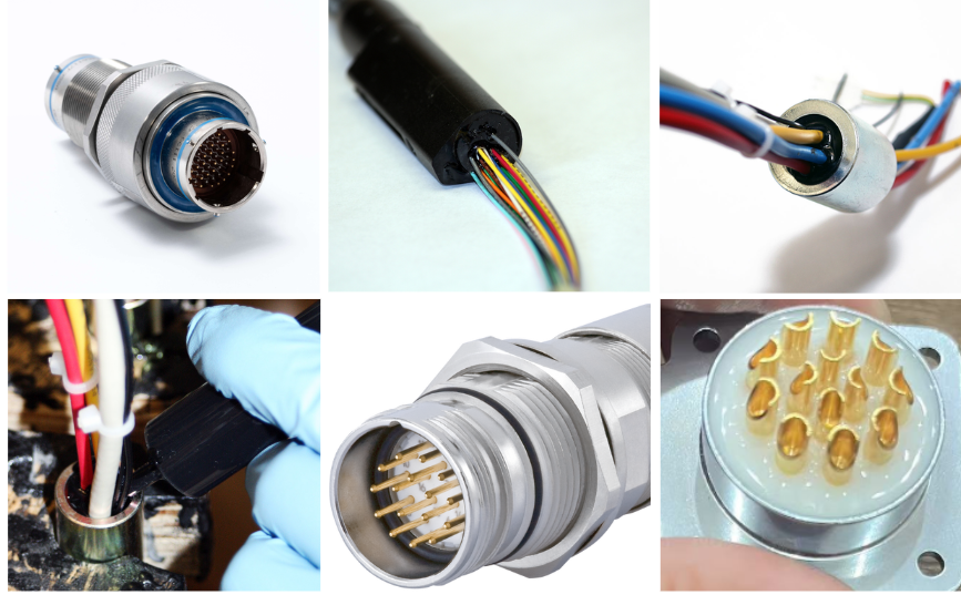 连接器灌封应用